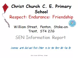 Christ Church C. E. Primary School