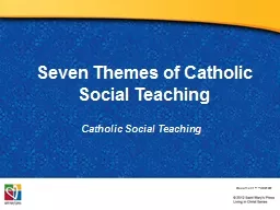 Seven Themes of Catholic Social Teaching