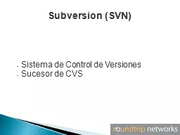 Subversion (SVN) Sistema