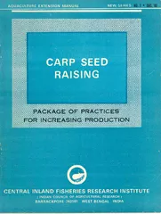 Carp seed raising