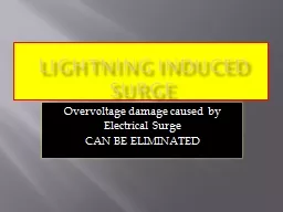 Lightning Induced Surge