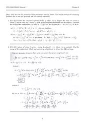 CYKPHTutorial  Physics I I Note Only the rst ve proble