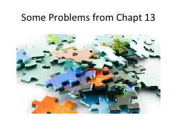 Some  Problems  from  Chapt