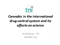 Cannabis  in  the international