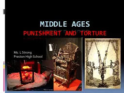 Middle Ages Punishment and Torture