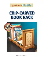 CHIPCARVED BOOK RACK   August Home Publishing Co
