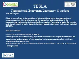 TESLA Transnational Ecosystem Laboratory
