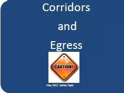 Corridors   and  Egress