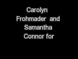 Carolyn  Frohmader  and Samantha Connor for