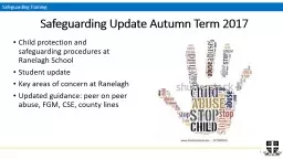 Child protection and safeguarding procedures at Ranelagh School