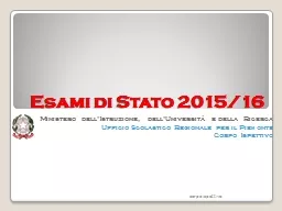 Esami di Stato 2015/16 Ministero