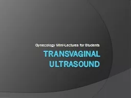 Transvaginal  ultrasound