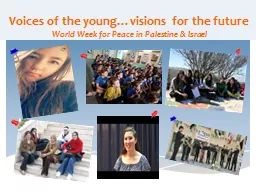 Voices of the young…visions for the future