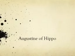 The End of an Era  Augustine of Hippo and the fall of the Imperial Church