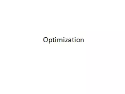Optimization f(x) = 0 g i