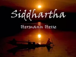 Siddhartha Hermann  Hesse