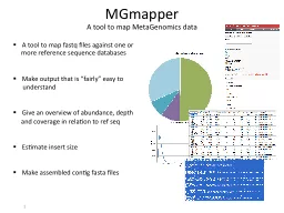 MGmapper A tool to map  MetaGenomics