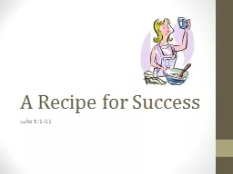 A Recipe for Success Luke