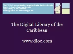 The  Digital Library of the Caribbean