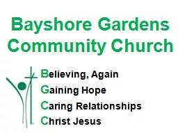 Bayshore   Gardens Community Church