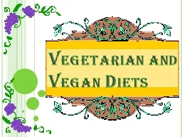 Vegetarian and Vegan Diets
