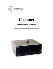 HAGERMAN E C H N L O G Y Castanet Headphone Amp Kit Ma