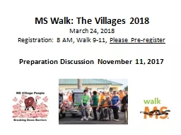 MS Walk: The Villages 2018