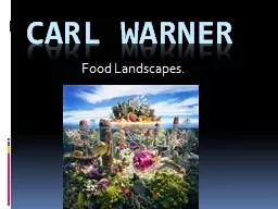 Carl warner  Food Landscapes.