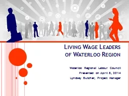 Living Wage Leaders  of Waterloo Region