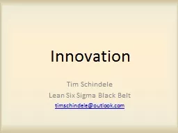 Innovation Tim Schindele