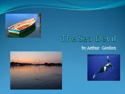 The Sea Devil  by Arthur Gordon