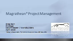 Magrathean* Project Management