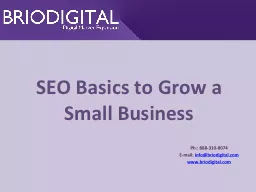 SEO Basics to Grow a Small Business
