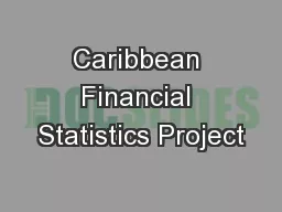 Caribbean Financial Statistics Project