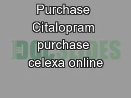 Purchase Citalopram purchase celexa online