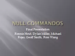 Null commandos Final Presentation