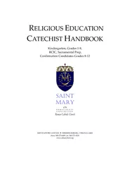 Catechist Handbook   CATECHISTS PRAYER Lord God you a