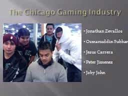 The Chicago Gaming Industry