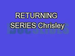 RETURNING SERIES Chrisley