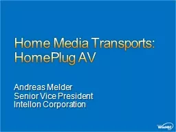 Home Media Transports: HomePlug AV