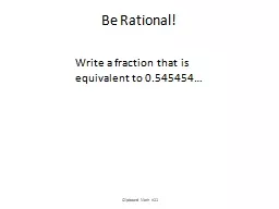 Be Rational! Clipboard Math