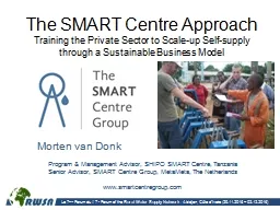The SMART Centre  Approach