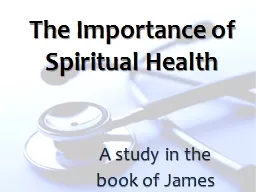 The Importance of Spiritual Health