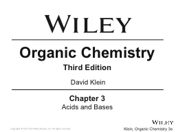 Organic Chemistry Third