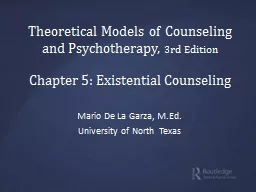 Theoretical Models of Counseling and Psychotherapy,