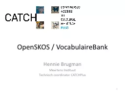 OpenSKOS / VocabulaireBank