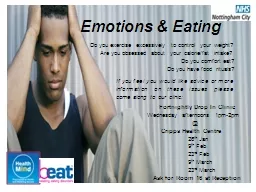 Emotions & Eating
