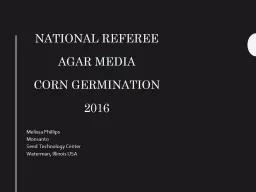 National Referee Agar Media