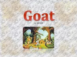 Goat r ev. 2015 Oct 29 There once was a goat named Gordon,
