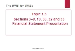 1 © 2011 IFRS Foundation